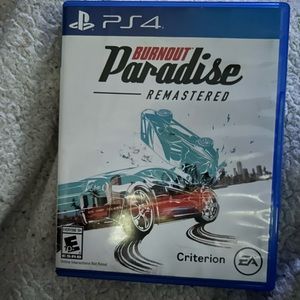 Burnout paradise remastered PS4